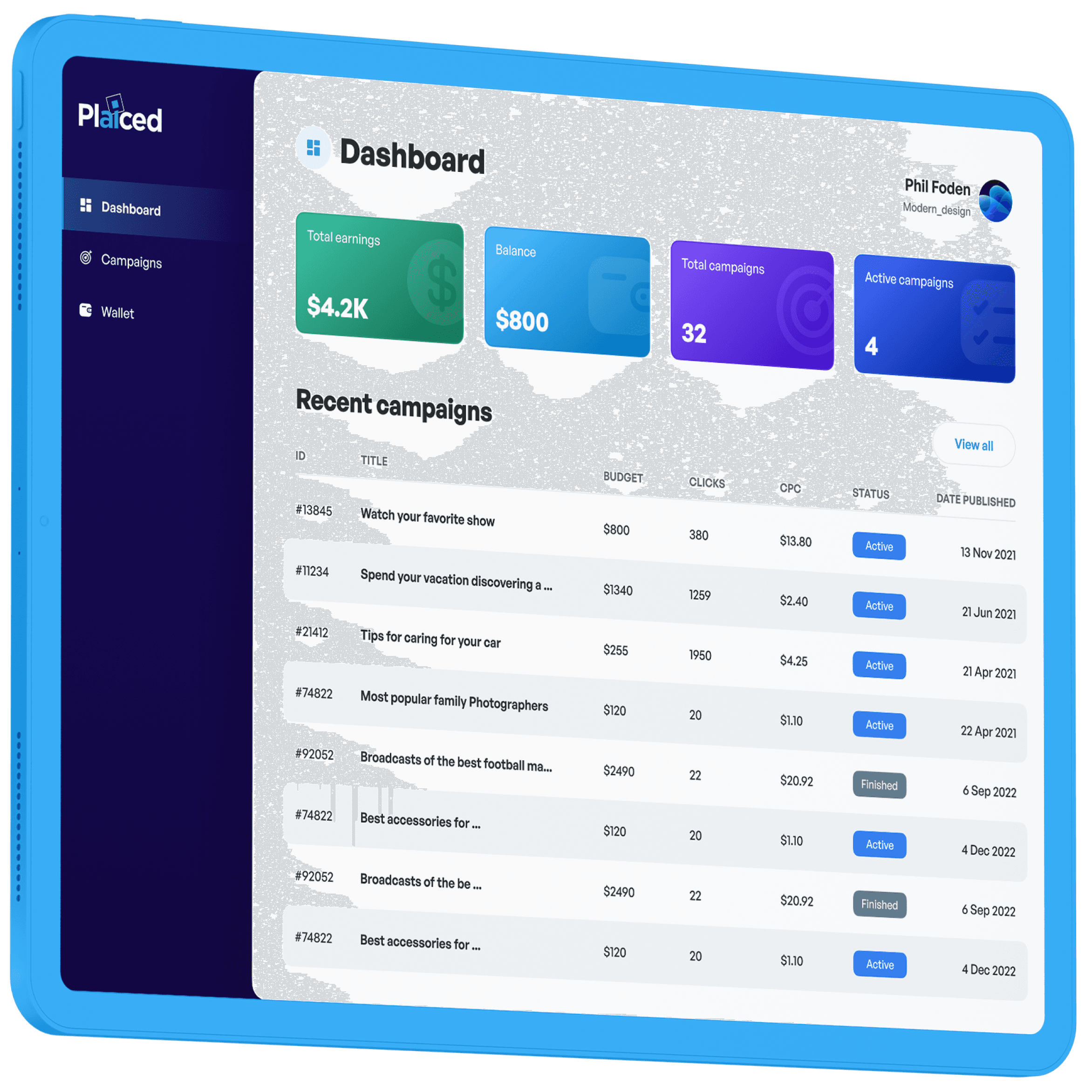 Sign Up and Experience **Plaiced** Today!